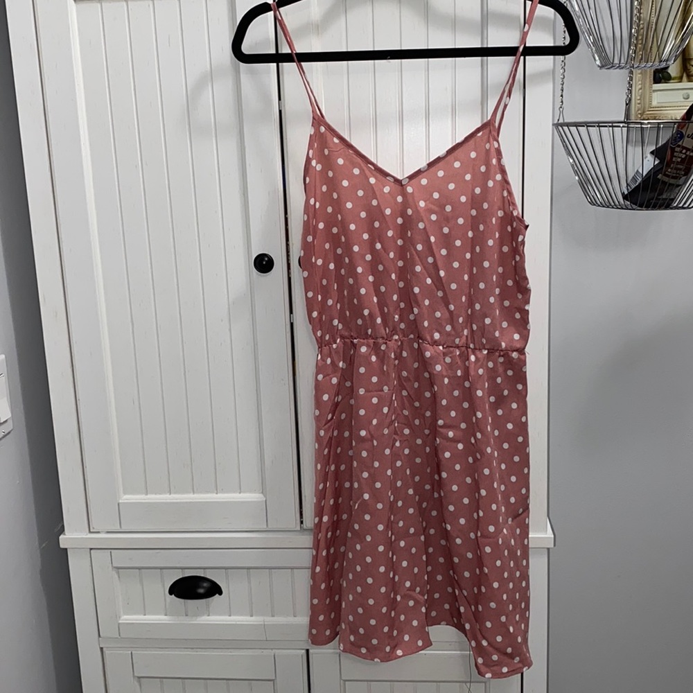 Knee high Polka Dot dress